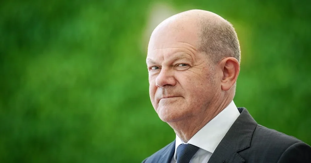 Olaf Scholz Shlaganfall Info