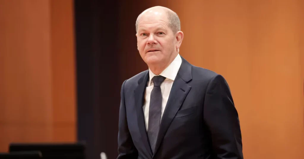 Wie groß ist olaf scholz Tägliche Routine