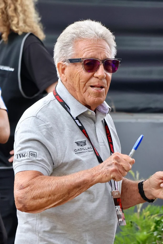 Mario Andretti und seine Familie